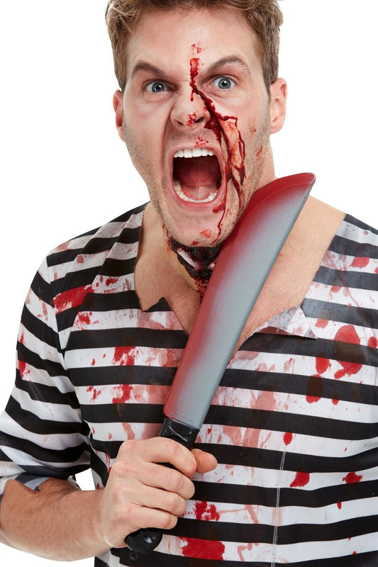 Bloody Machete Halloween Horror Machette Weapon Fancy Dress Accessory 42cm