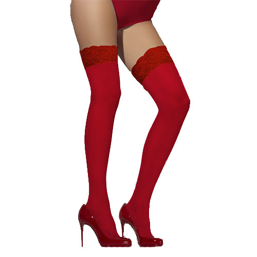 Red Sheer Hold ups
