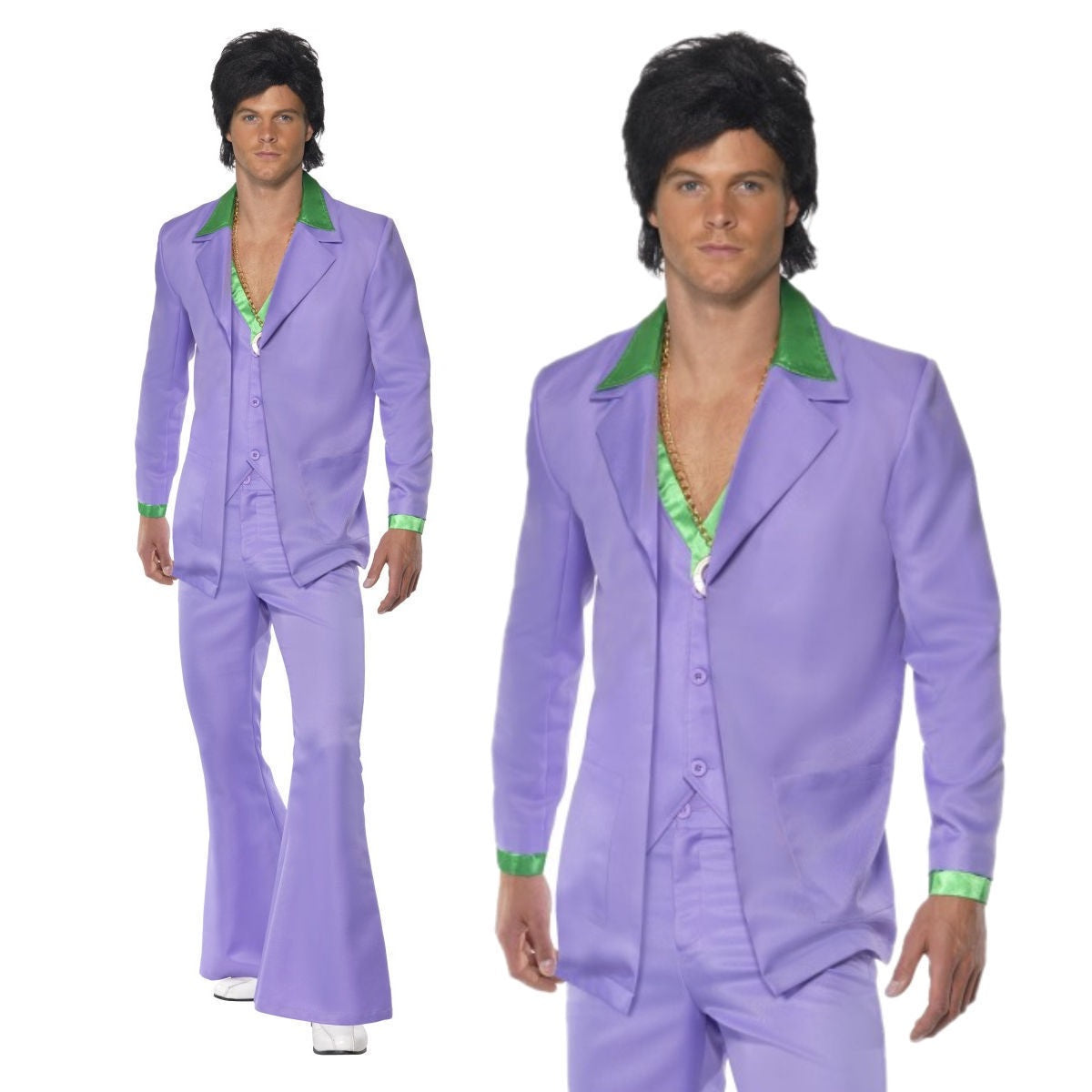 Lavender 1970's Suit Costume