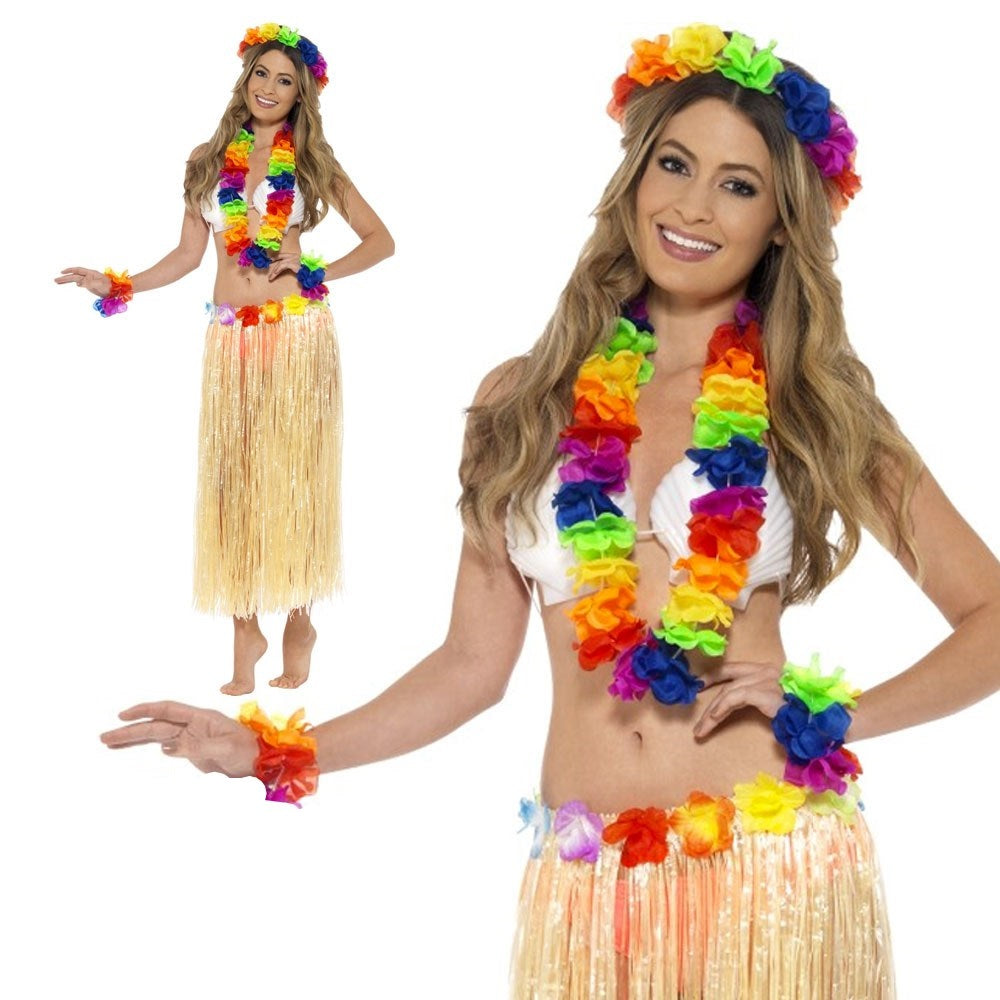 Rainbow Hawaiian Set