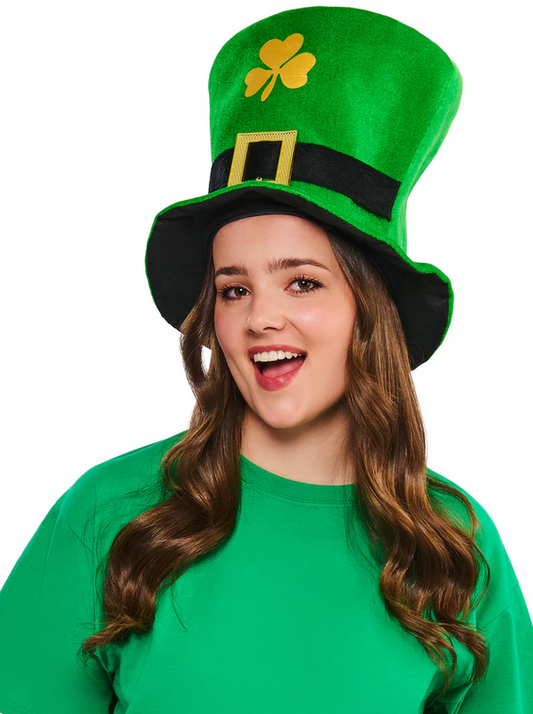 St Patricks Day Hat Adults Fancy Dress Irish Leprechaun Accessory Mens Ladies