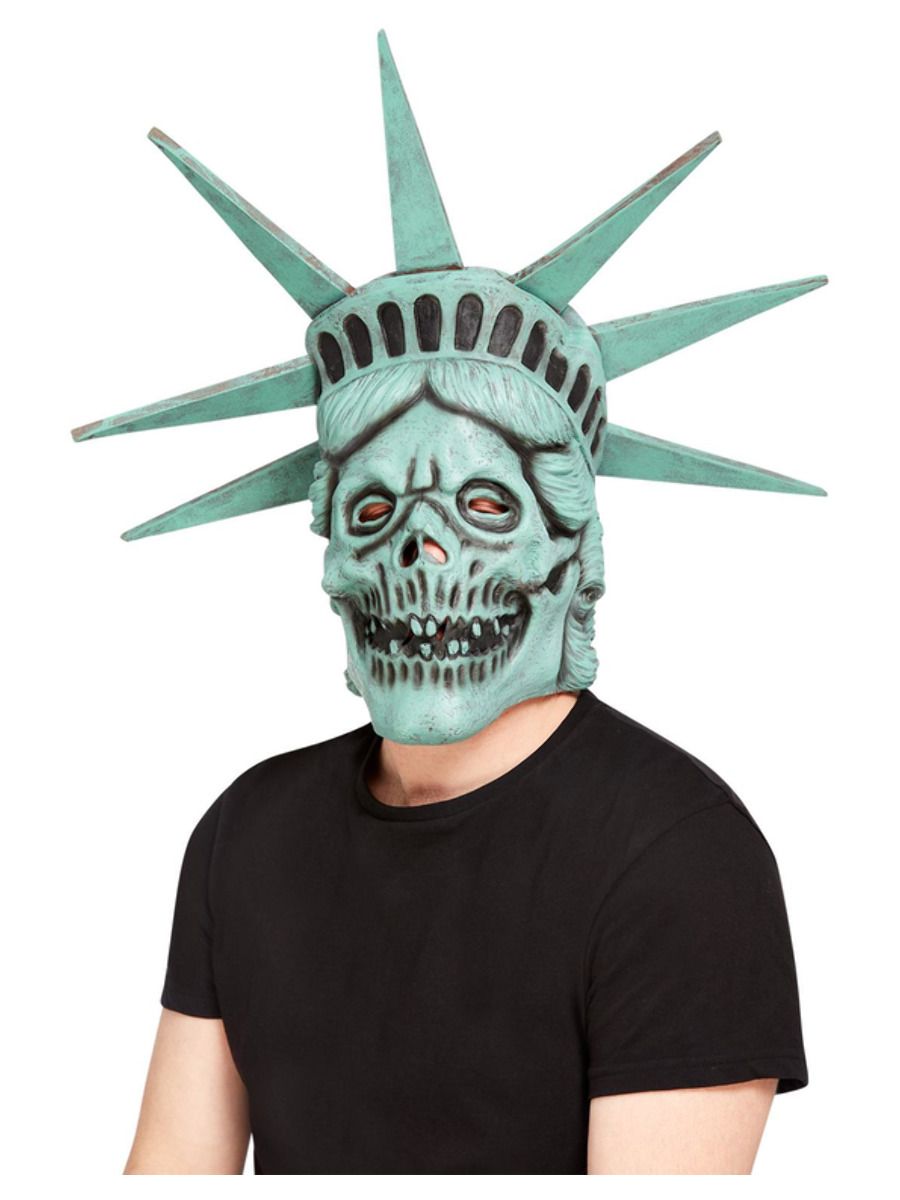 Liberty Skull Overhead Mask, Latex