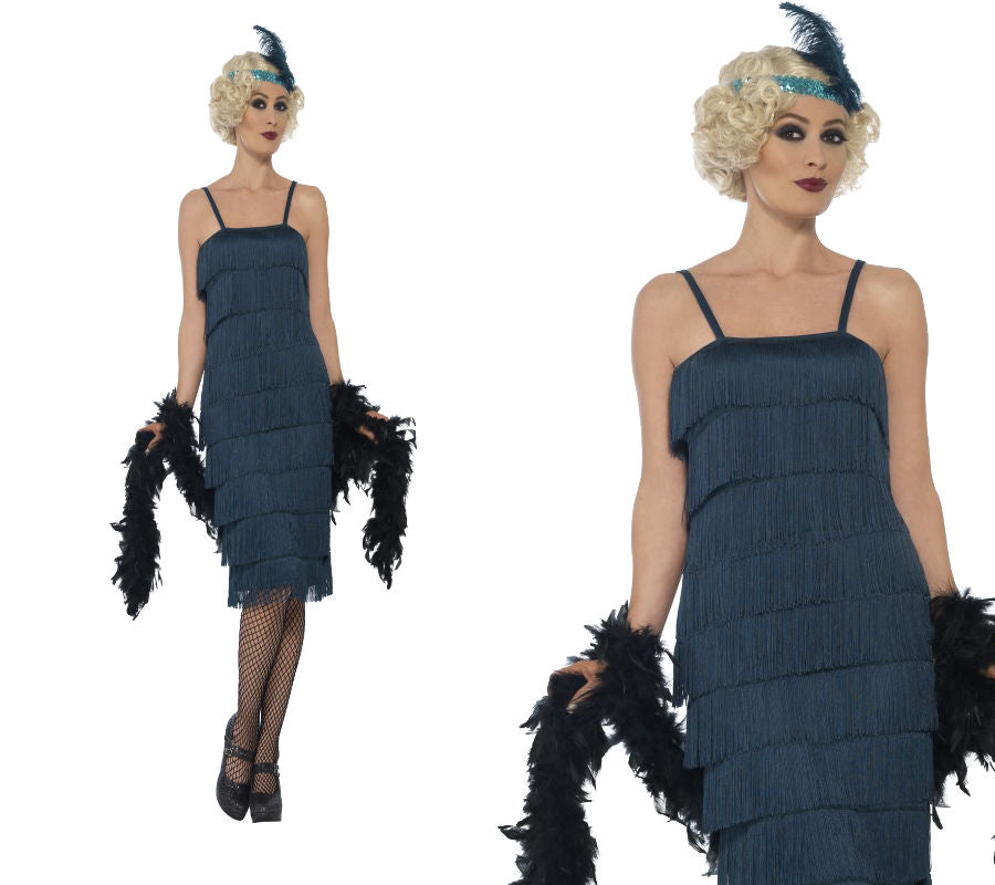 Teal Flapper Costume