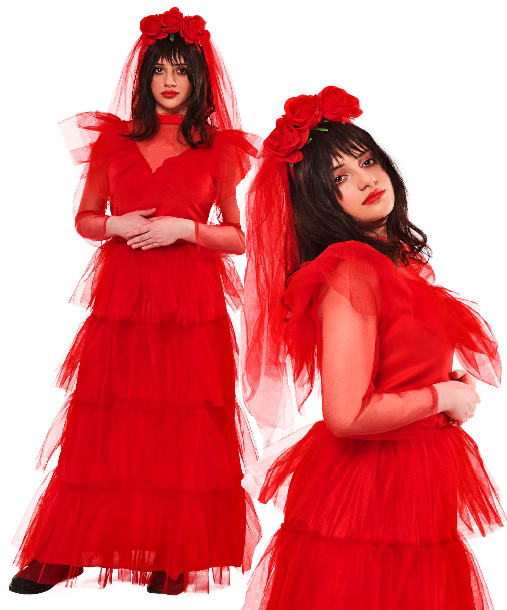 Beetlejuice Lydia Wedding Dress Adults Official Fancy Dress Costume La Beetlejuice Lydia Wedding Dress Adults Official Fancy Dress Costume La