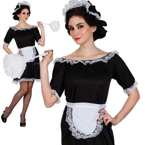 Adult Classic French Maid Costume - on new promoted