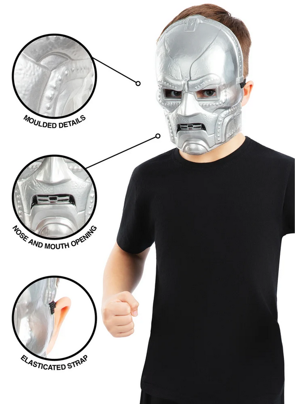Avengers Doomsday Dr Doom Mask Kids Official Superhero Kids Mask