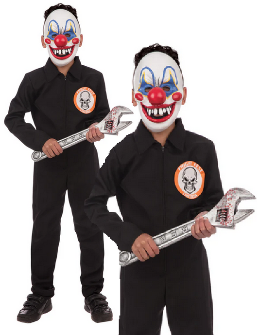 Frightfest Controller Child Costume Boys Girls Mechanic Halloween Fancy Dress Outfit