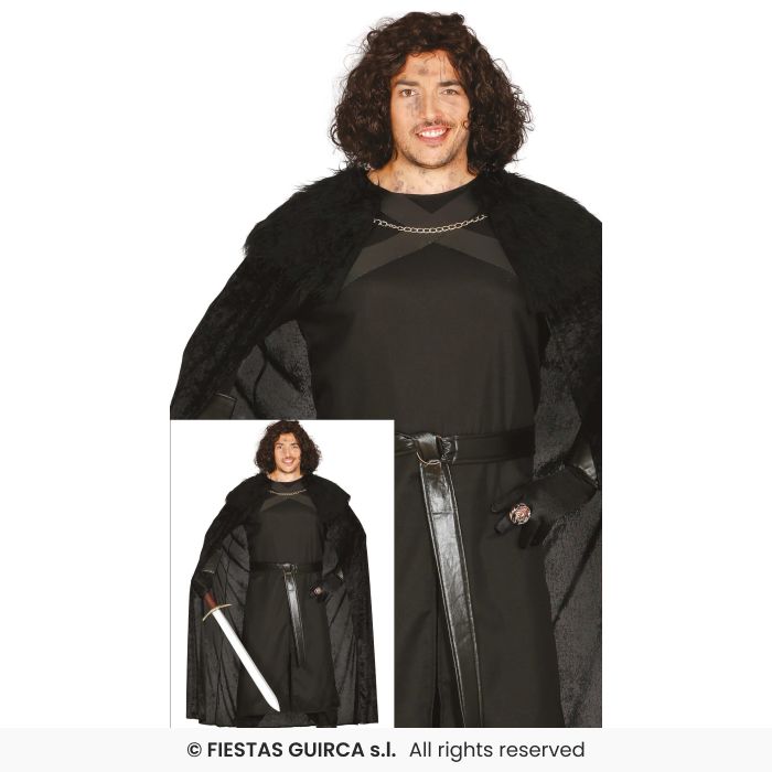 Medieval Guard Adults Fancy Dress Costume Deluxe Mens Outfit Tudor King M L XL