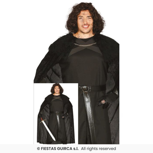 Medieval Guard Adults Fancy Dress Costume Deluxe Mens Outfit Tudor King M L XL