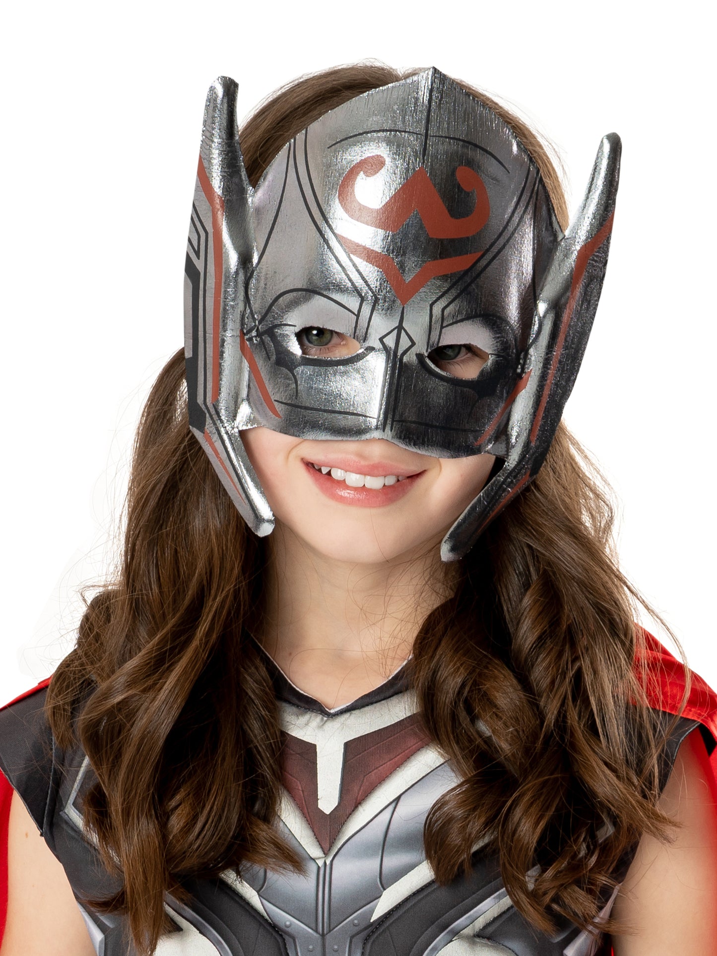 Mighty Thor Kids Mask Girls Superhero Fancy Dress TV Film Book Day Accessory