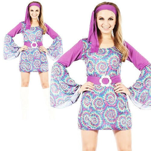 Groovy Psychedelic Hippy Lady