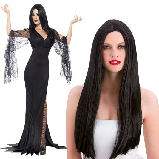 Morticia Costume or Wig - On Top Promoted