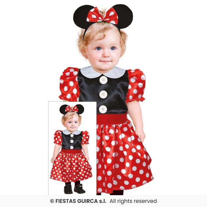 Girls Mouse Costume Fairytale Fancy Dress Outfit Book Day Toddlers Age 1-3