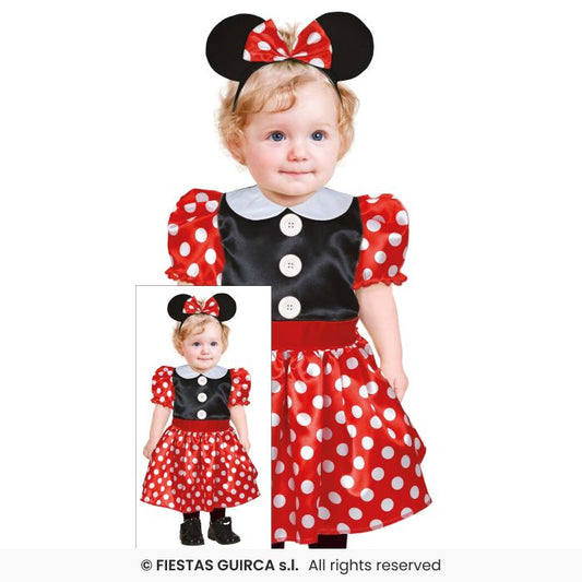 Girls Mouse Costume Fairytale Fancy Dress Outfit Book Day Toddlers Age 1-3