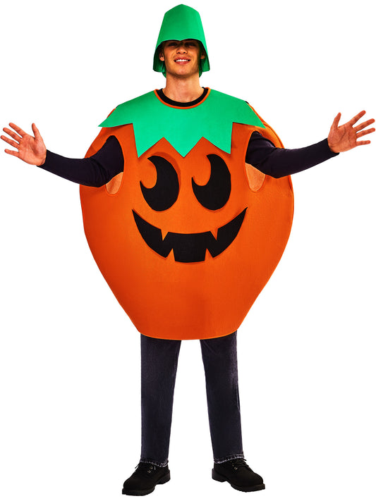Pumpkin Costume Adults Halloween Mens Ladies Novely Fancy Dress Outfit