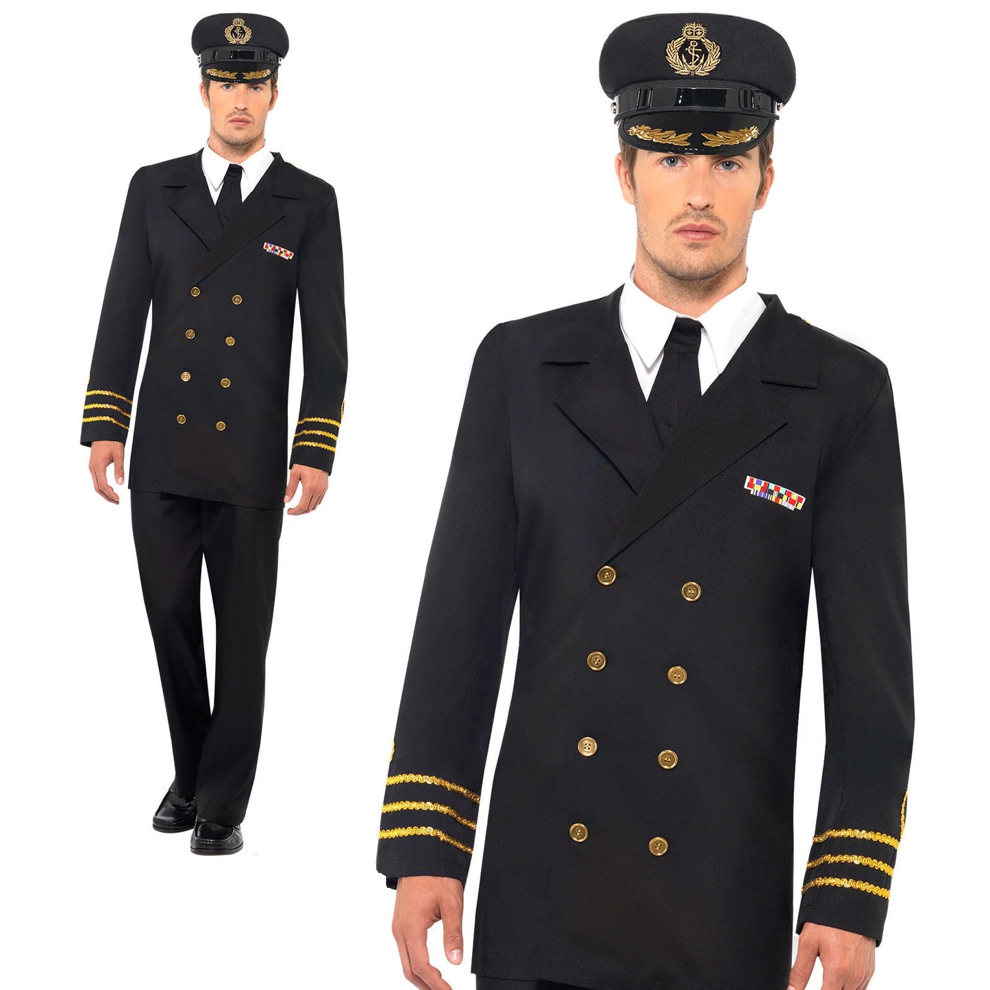 Navy Officer Costume, Male