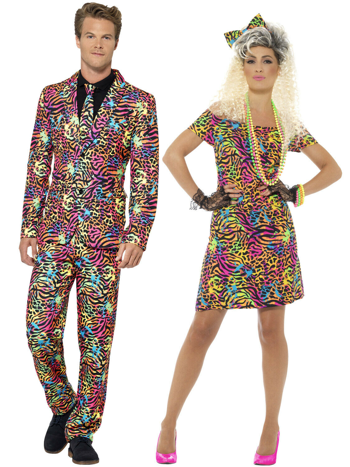 80s Mens & Ladies Costume