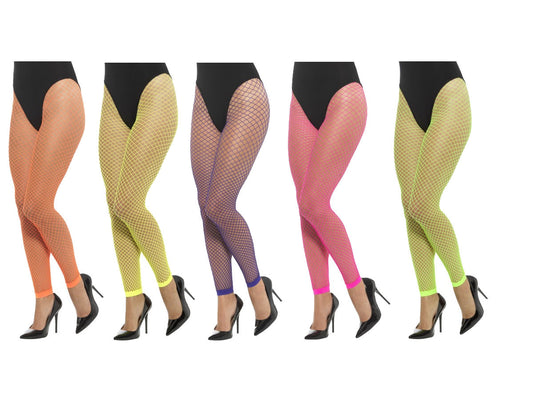 Neon Footless Tights