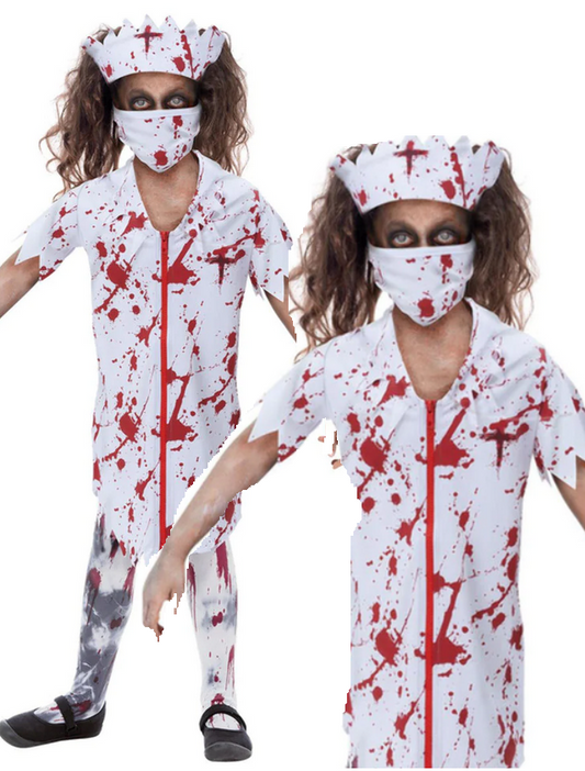 Zombie Nurse Girls Costume