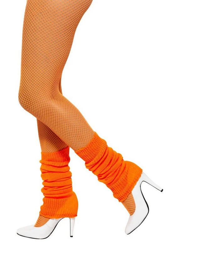 80s Leg Warmers Ladies Rewind 1980s Retro Neon Fancy Dress Accessory