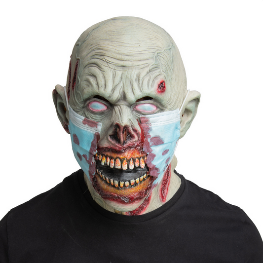 Outbreak Zombie Latex Mask Adults Halloween Fancy Dress Surgeon Doctor