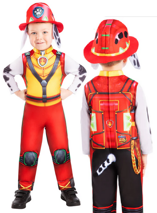 Paw Patrol Marshall Kids Official Book Day Paw Patrol Costume Age 2-6