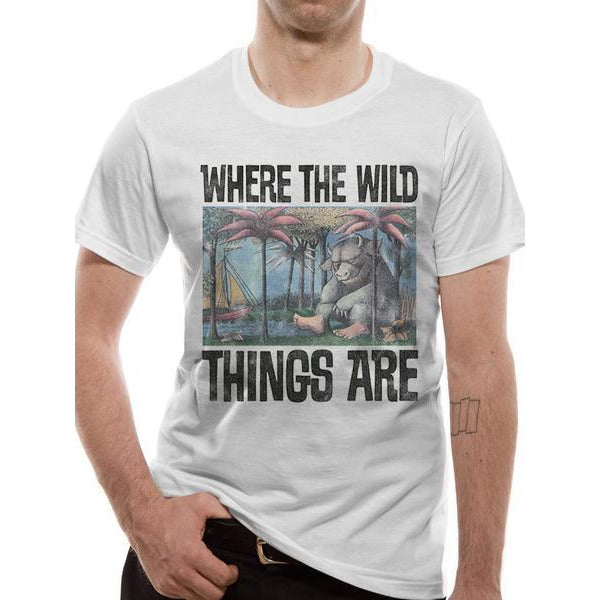 Where The Wild Things Are Book Cover Unisex T-Shirt