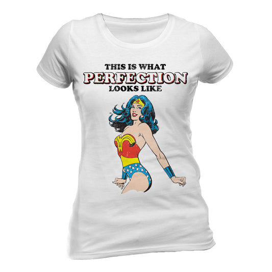 Wonder Woman Perfection Fitted T-Shirt