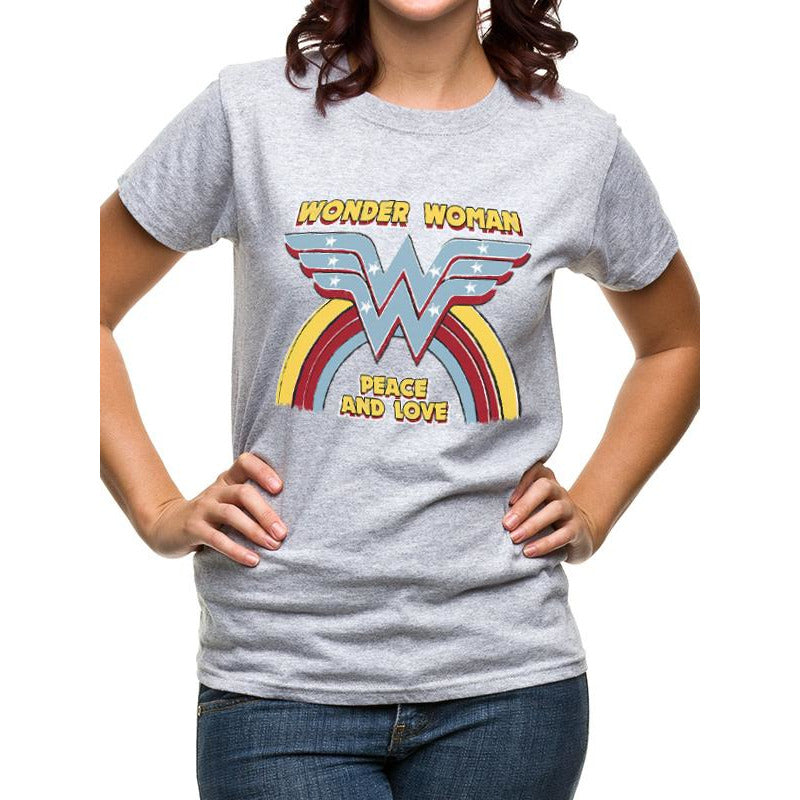Wonder Woman Rainbow Vintage Unisex T-Shirt