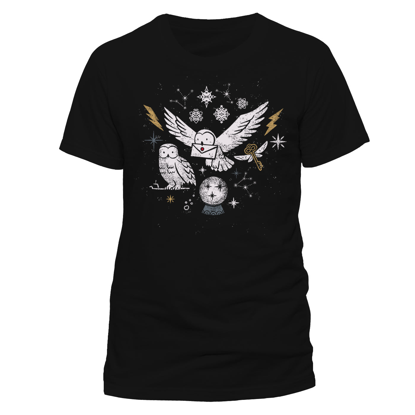 Harry Potter Hedwig Magical Xmas Unisex T-Shirt