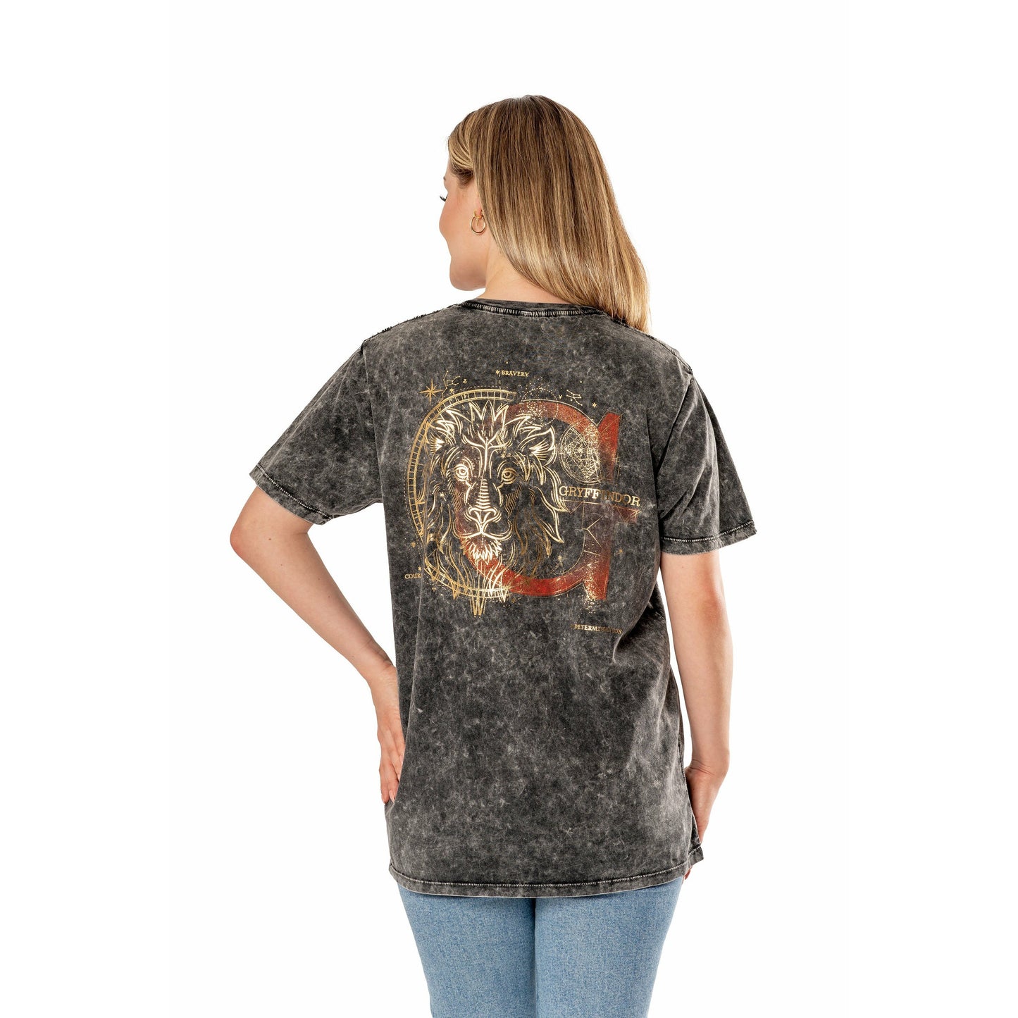 Gryffindor Acid Wash Harry Potter Unisex T-Shirt