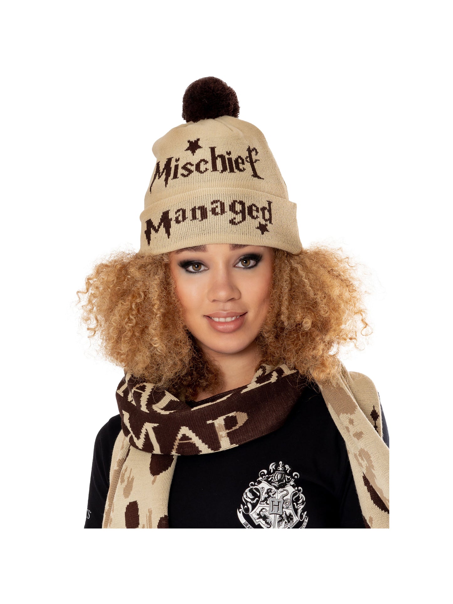 Marauders Map Harry Potter Beanie