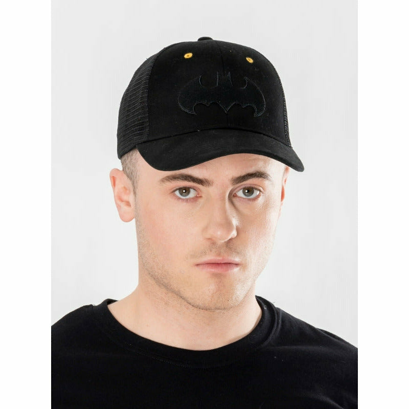 Batman Black Trucker Cap