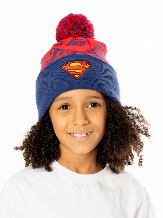 Superman Kids Beanie