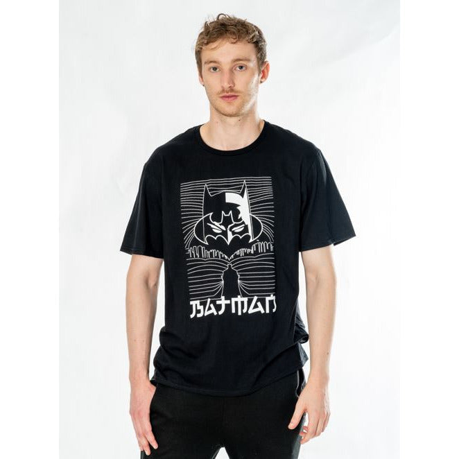 Batman Black Adult Anime City T-Shirt