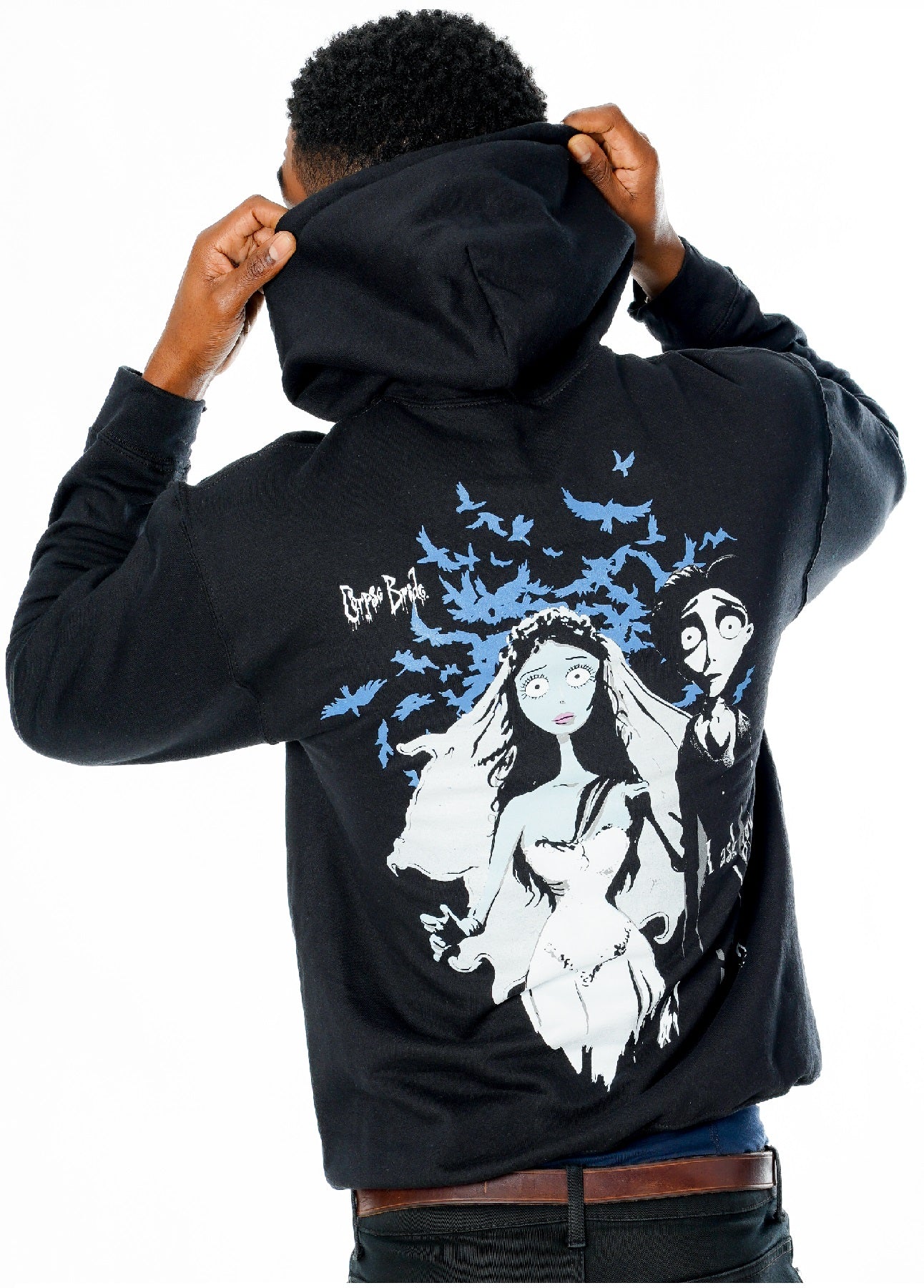 Corpse Bride With This Ring Reverse Hoodie