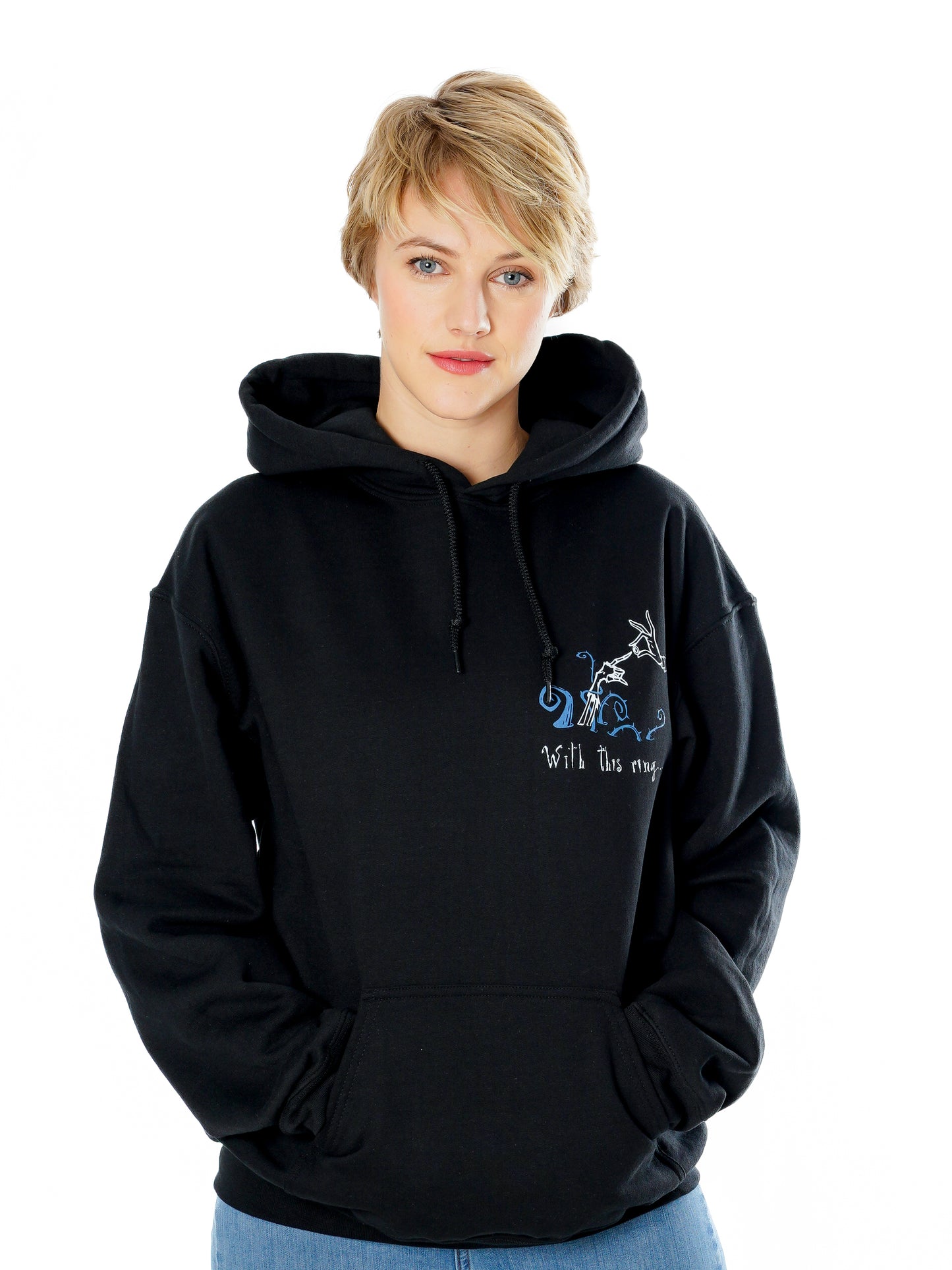 Corpse Bride With This Ring Reverse Hoodie