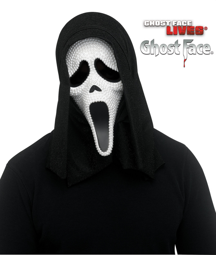 Scream Mask Official Ghostface Fun World Licensed Fancy Dress Halloween Mask