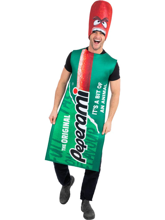 Peperami Animal Break Out Costume Novelty Stag Funny Fancy Dress Outfit