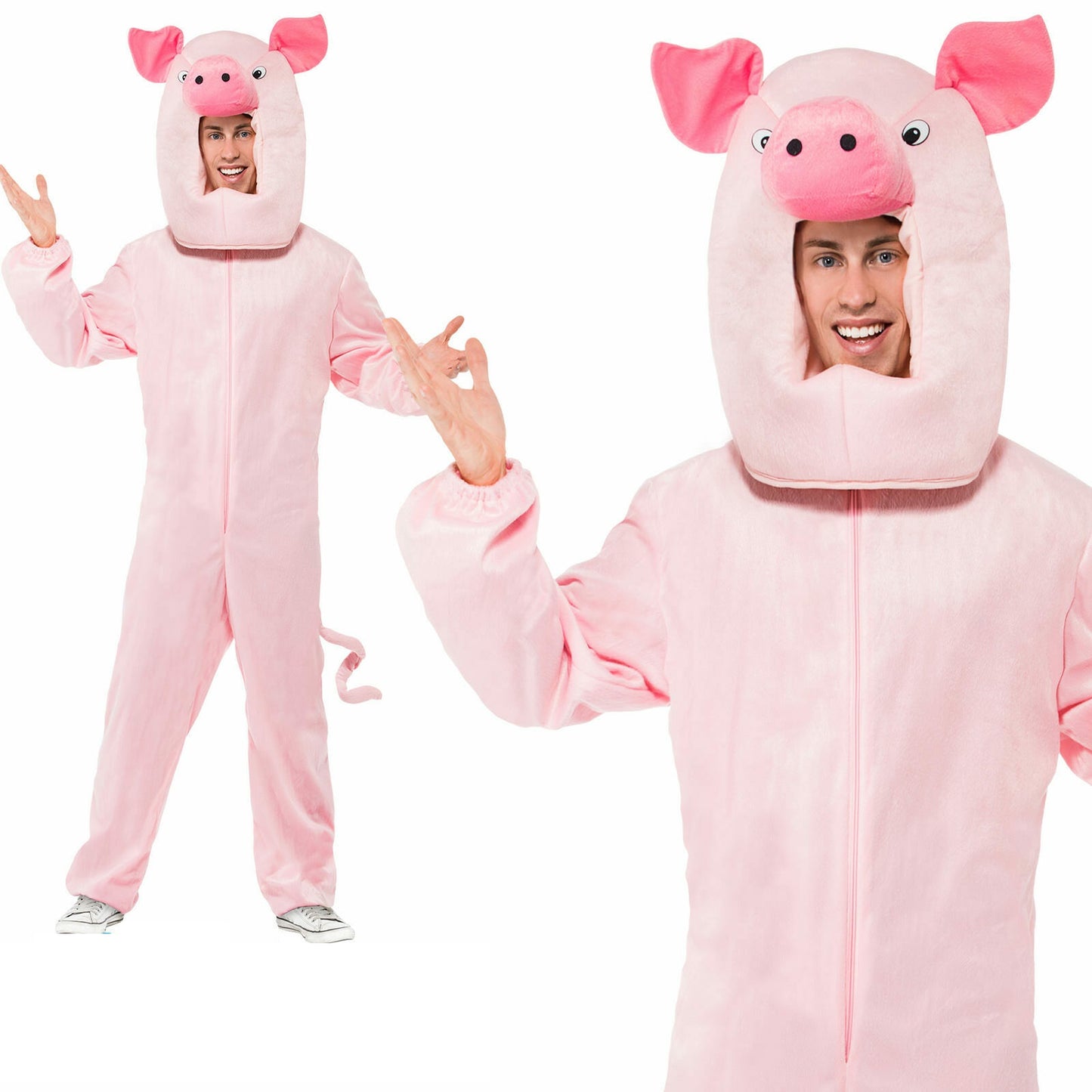 Pink Pig Costume
