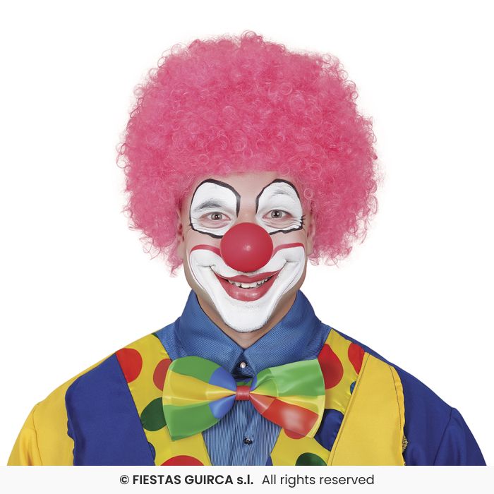 Curly Wig Afro Wig Adults Clown Fancy Dress Circus Clowns Prop Mens Ladies