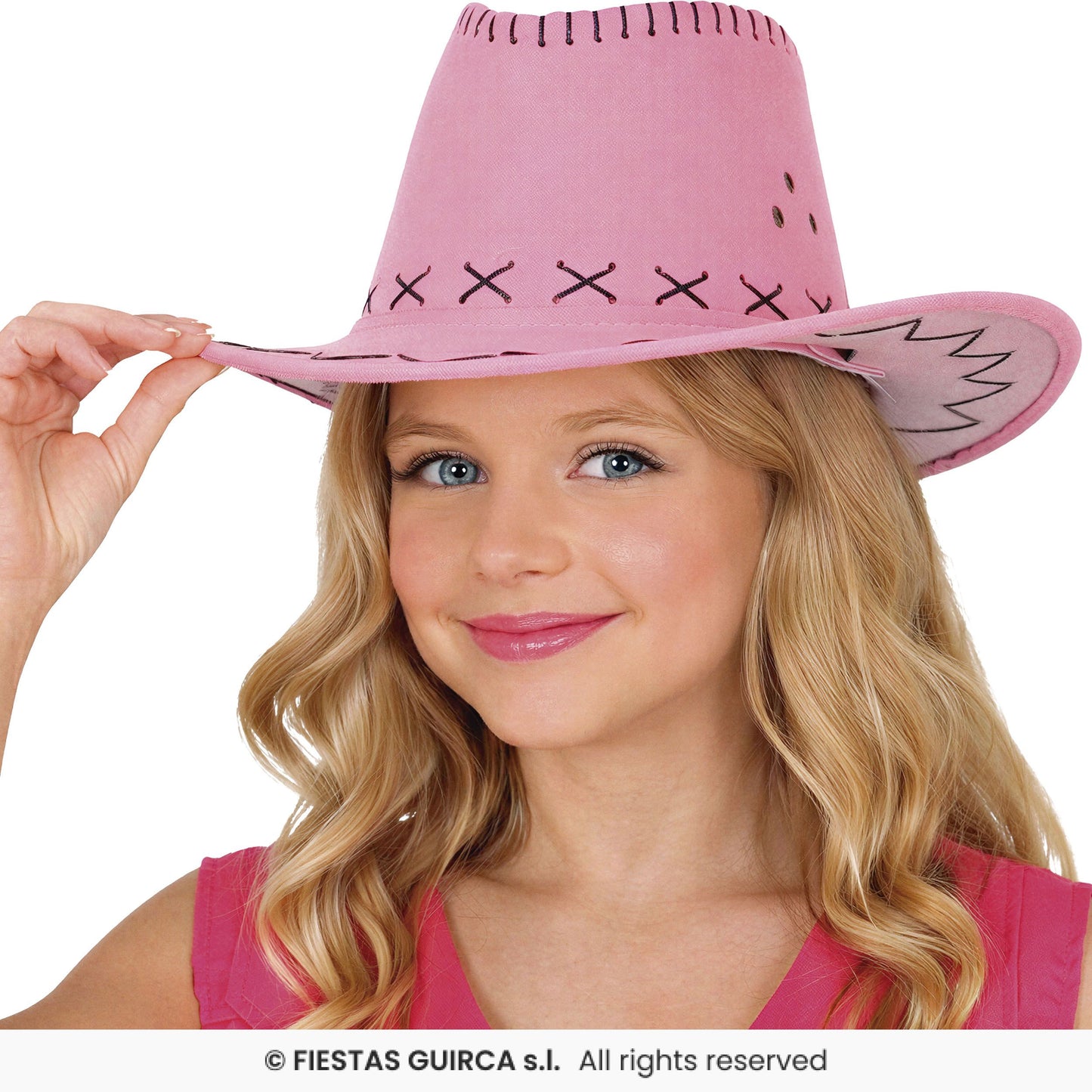 Kids Cowboy Hat Felt Rodeo Western Girls Boys Fancy Dress Cowgirl Hat