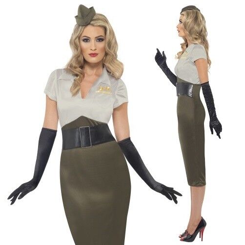 WW2 Army Pin Up Spice Darling Costume