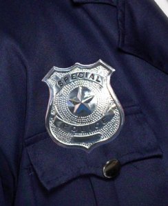 Police Cop Badge Officer Metal Bobby Policeman Fancy Dress Accessory