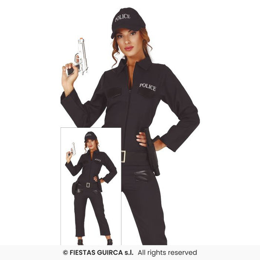 Police Lady Costume Sexy Cop Ladies Police Officer Fancy Dress Outfit UK 8-18