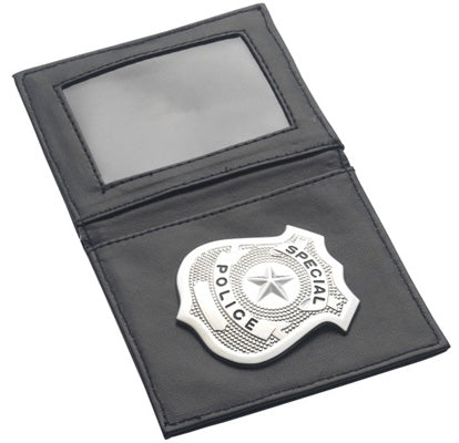 Police Badge In Wallet Fancy Dress Accessory