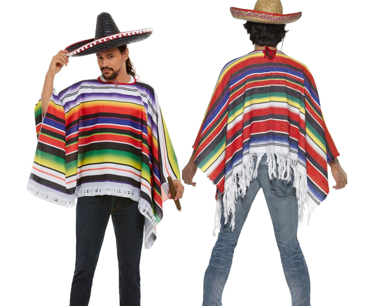 Adults Mexican Poncho