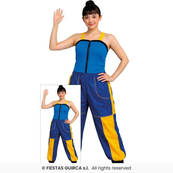 Pop Star Lotus Costume Ladies 90s Pop Music Fancy Dress Costume UK 8-18