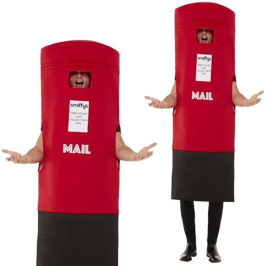 Post Box Costume, Red