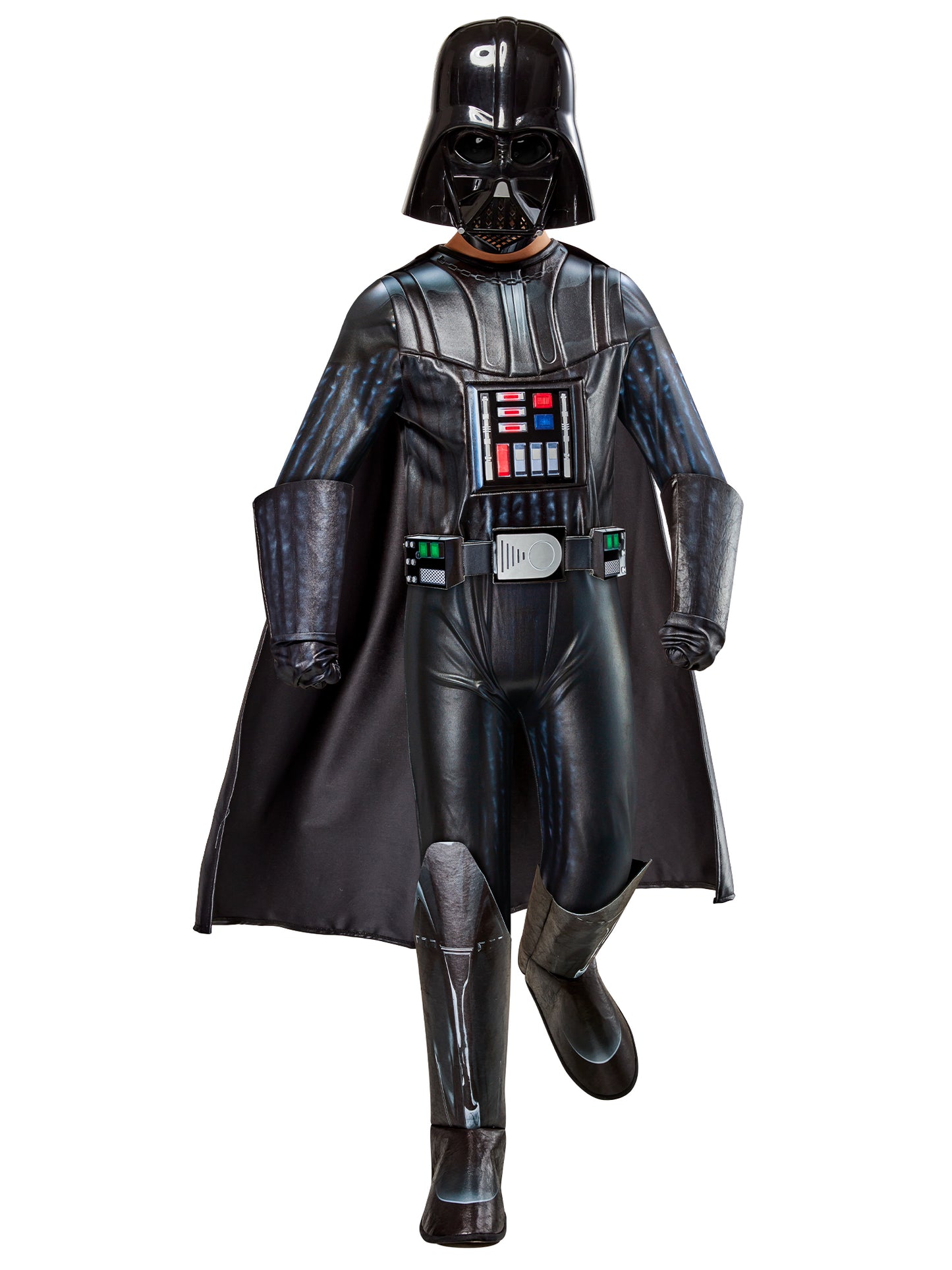 Premium Darth Vader Costume Boys Licensed Star Wars Fancy Dress + Mask